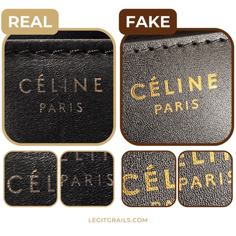 real celine bag identification